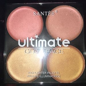 3/$15 Santee Ultimate Glow Highlighter Palette